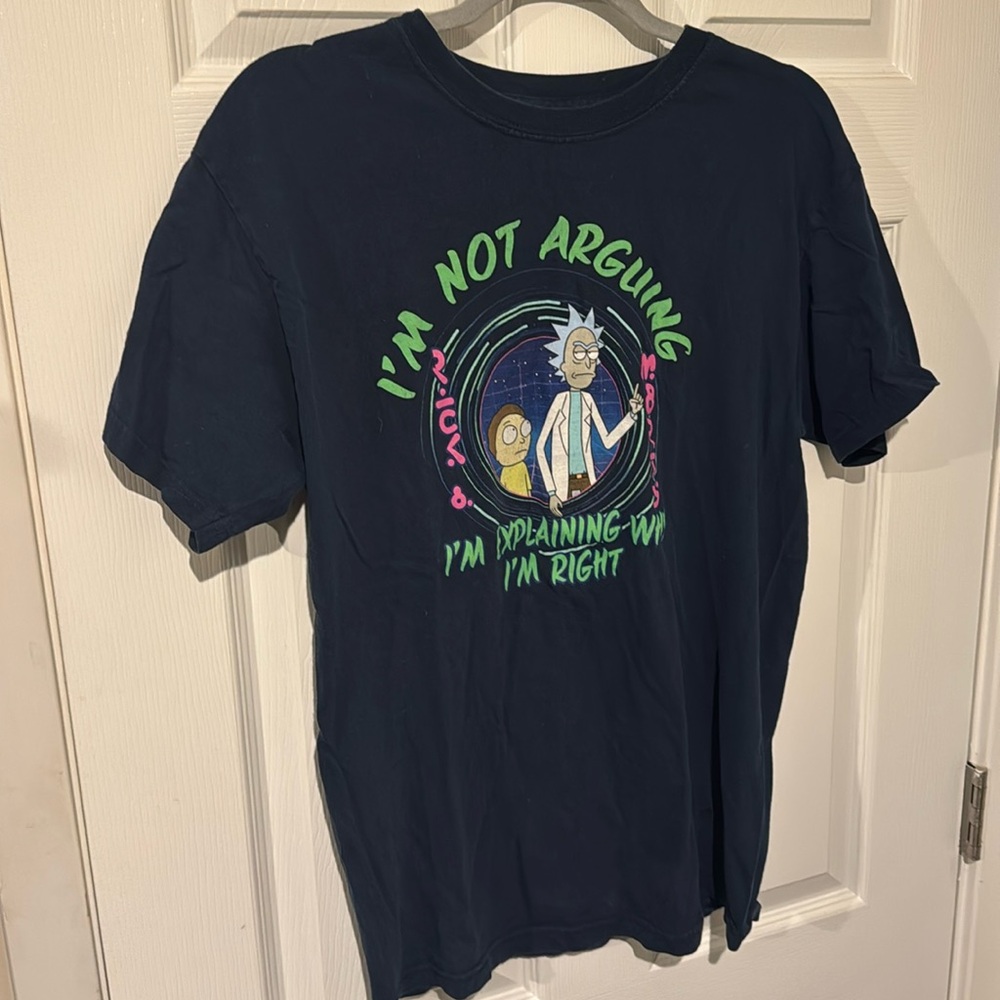 Rick and Morty t shirt size m